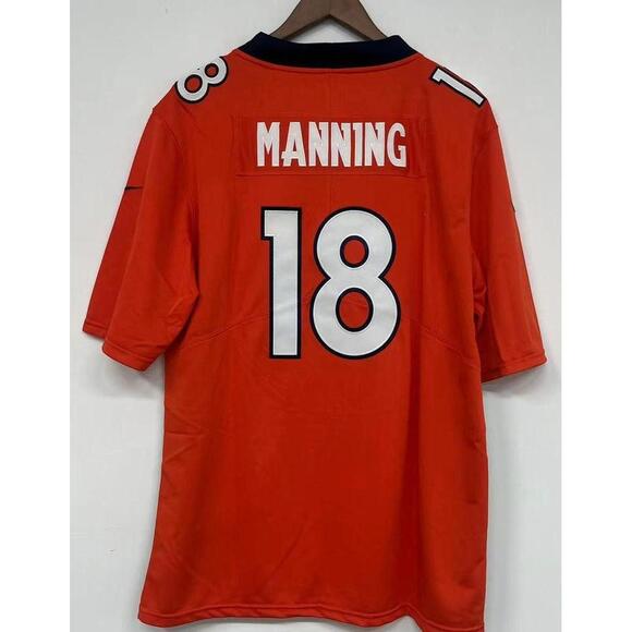 Peyton Manning Denver Broncos Jersey Nike Orange - Picture 2 of 2